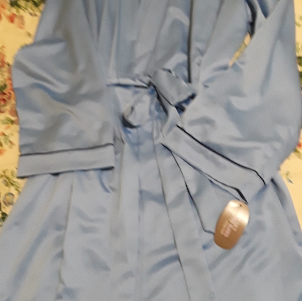 Womens Secret Treasures  baby blue Robe.